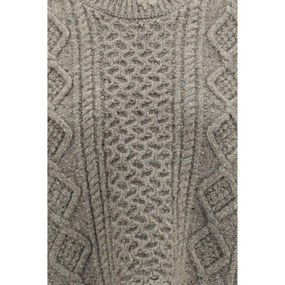 R13 Beige Wool Oves Aries Sleeveles Sweater