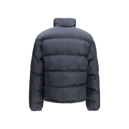 Prada Blue Polyamide Full-Length Jacket