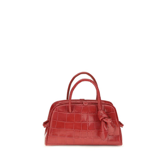 Compact Shoulder Bag by Jacquemus for women in bos taurus calf leather animal, red & print features a effortless chic silhouette with a secure zipper, ample single-compartment, and versatile shoulder-strap, handle & adjustable-strap for a effortless chic finish.