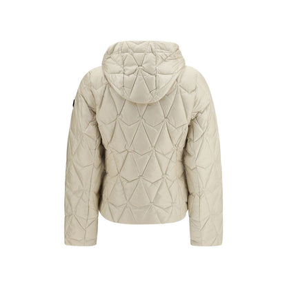 Moose Knuckles Beige Goose Down Full-Length Jacket