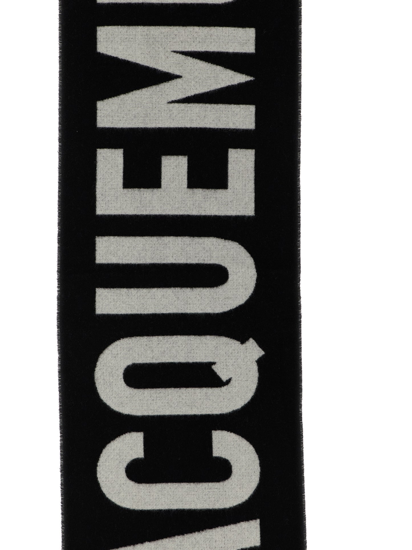 Jacquemus Black Wool Foulard