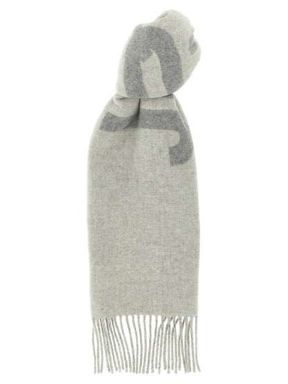 Jacquemus Gray Wool Foulard