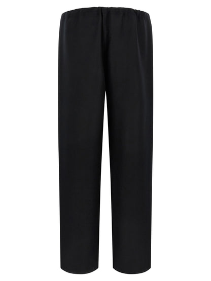 Extreme Cashmere Black Cashmere Casual Pants