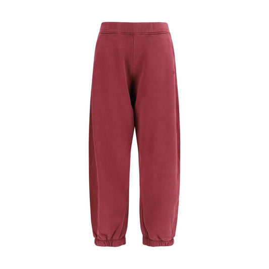 Jogger Sweatpants by Off-White for women in cotton purple, white & signature features an ergonomic relaxed-fit & regular-fit and with a ergonomic long, showcasing innovative for a ergonomic look.