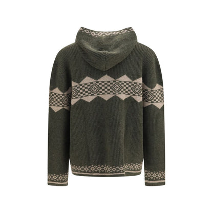 Baziszt Bicolor Cashmere Cardigan