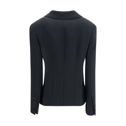 Ermanno Scervino Black Viscose Blazer