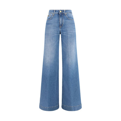 Jacob Cohen Blue Cotton Relaxed Fit Jeans
