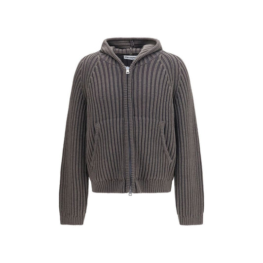 Sweatshirt Hoodie by Our Legacy for men in merino wool gray, patterned & striped features a authentic silhouette, showcasing a sophisticated hooded neckline and authentic detail for a refined finish.