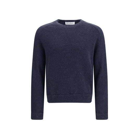 Sweatshirt by Our Legacy for men in organic cotton gray presents a smart casual silhouette, featuring a smart casual and for a sophisticated look.
