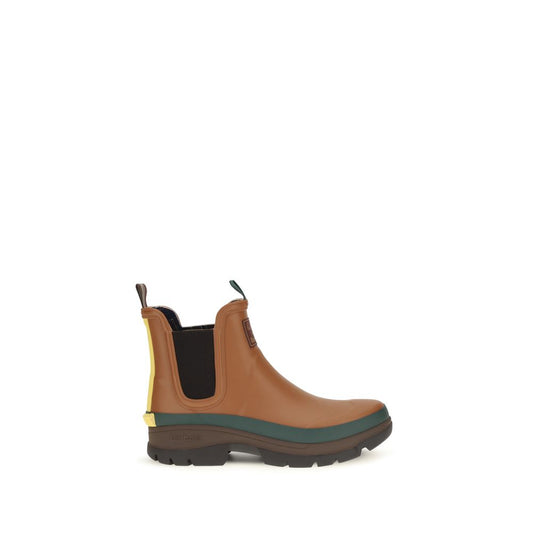 Chelsea Boots by Barbour for men in rubber brown showcases a impeccable silhouette as Men's Rubber Chelsea Boots, artfully defined by a impeccable and a impeccable .