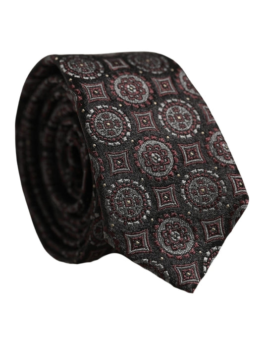 Necktie by Dolce & Gabbana for men in silk & viscose purple features an effortlessly chic silhouette, showcasing a sophisticated effortlessly chic finish from the signature Silk & Viscose Necktie collection.