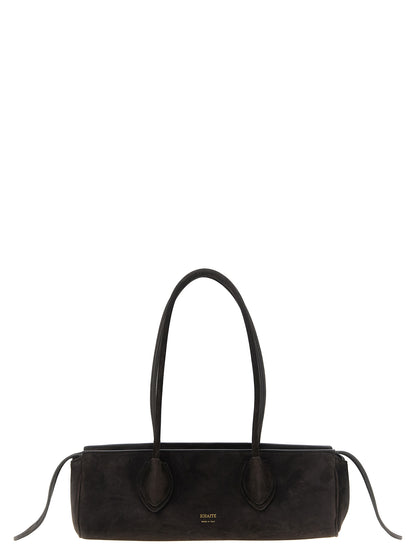 Khaite Brown Calfskin Shoulder Bag