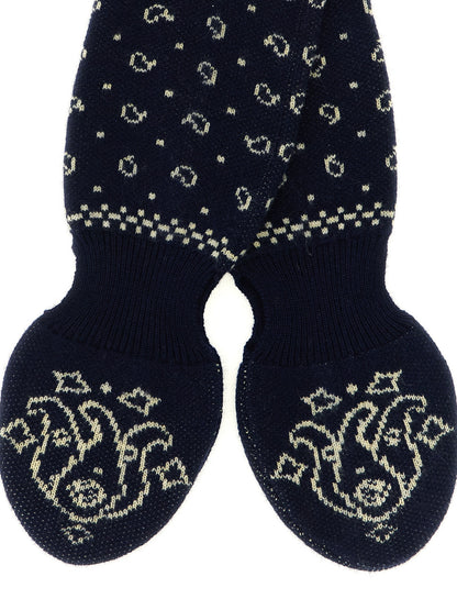 Guest in Residence Blue Wool Foulard