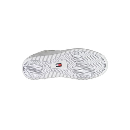 Tommy Hilfiger White Polyester Women's Sneaker