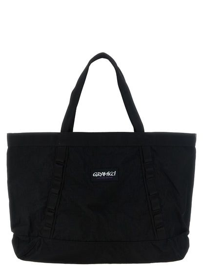 Gramicci Black Nylon Tote Bag