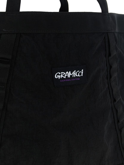 Gramicci Black Nylon Tote Bag