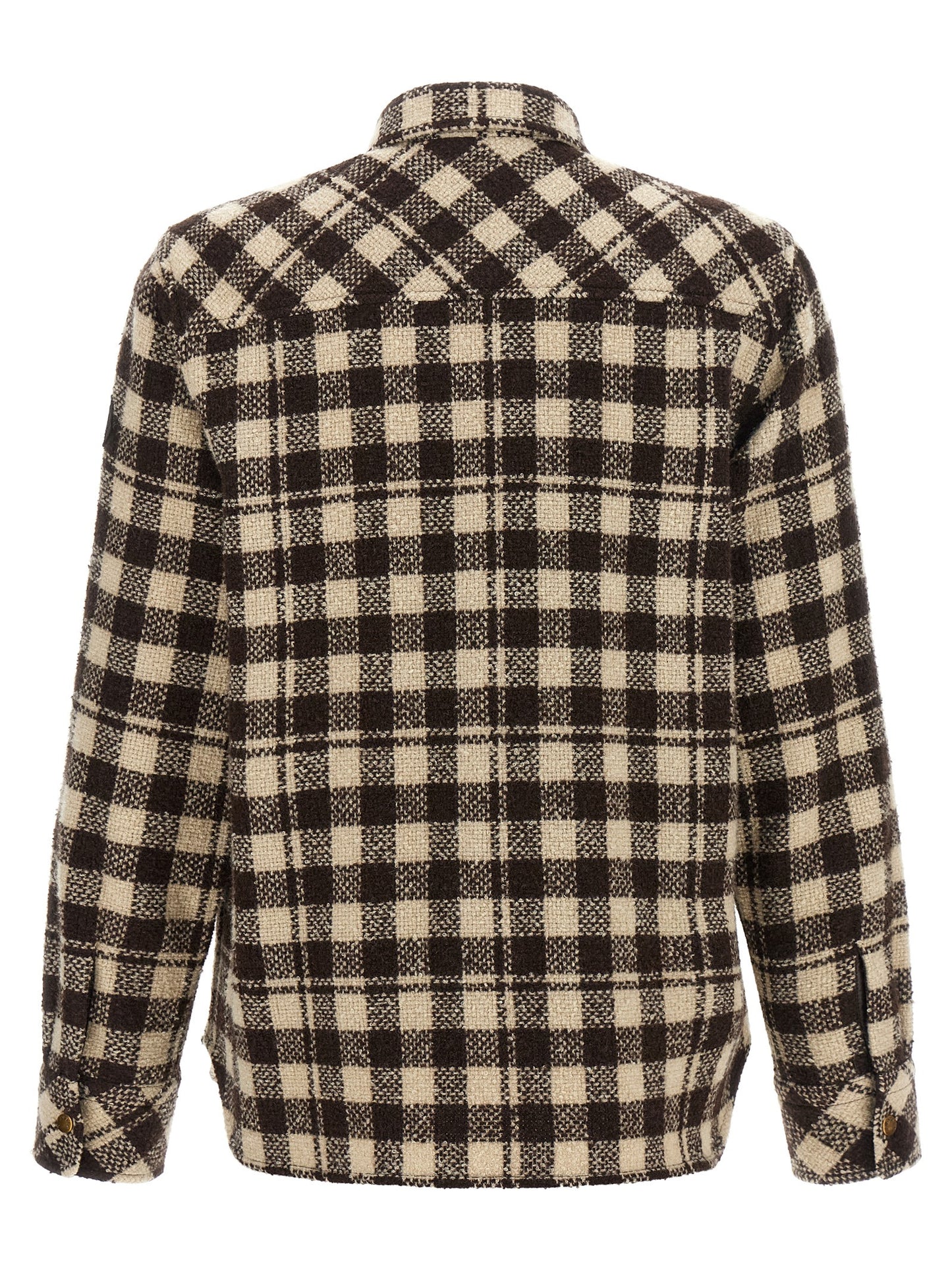 Moncler Brown Wool Blouse