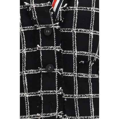 Thom Browne Black Cotton Jacket