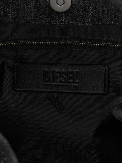 Diesel Black Cotton Handbag