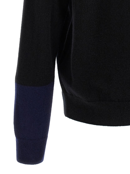 Comme Des Garçons Black Wool Cardigan