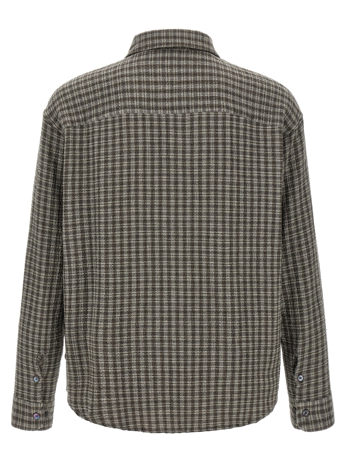 MFPEN Gray Virgin Wool Blouse