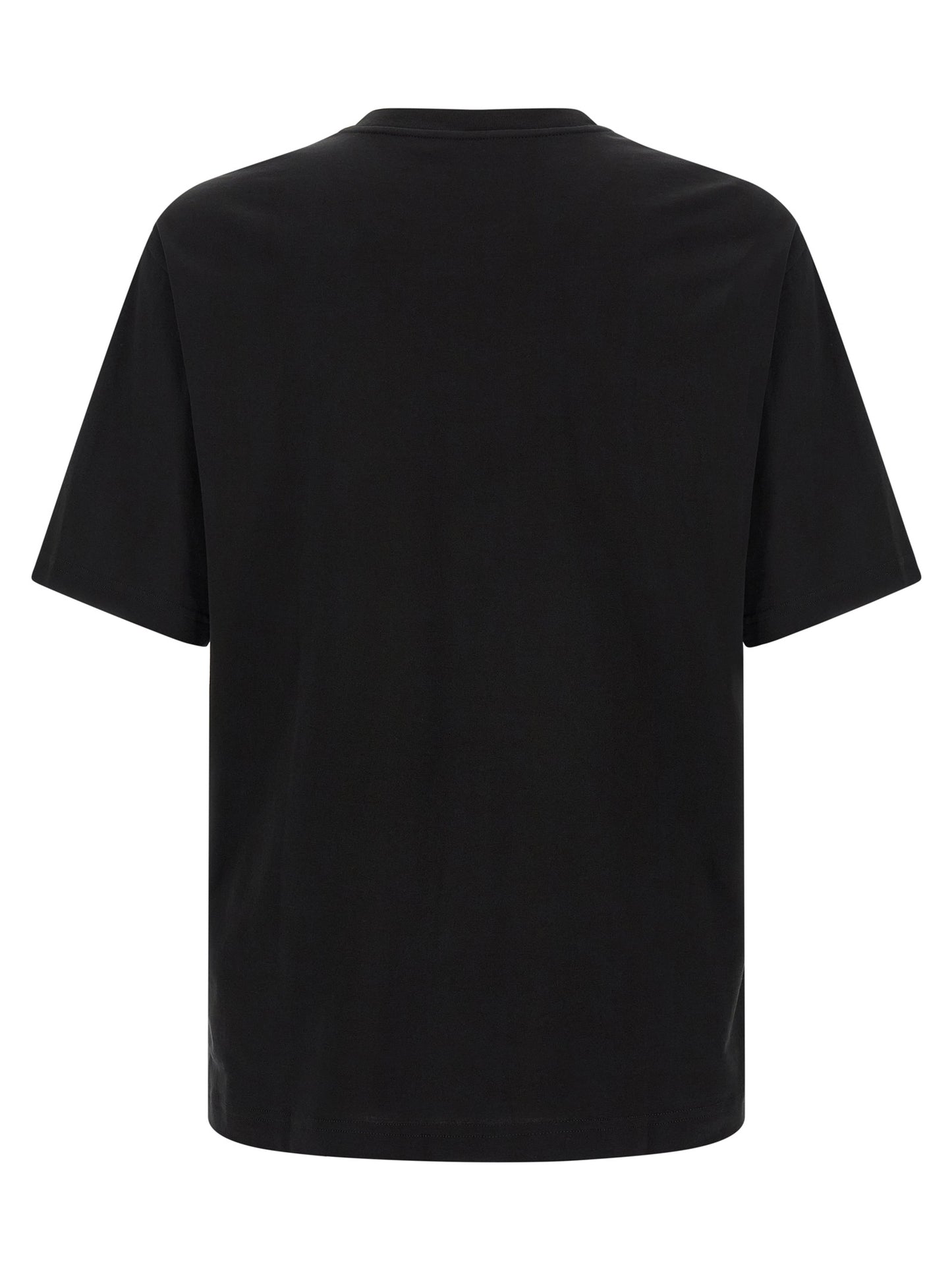 Dolce & Gabbana Black Cotton T-Shirt