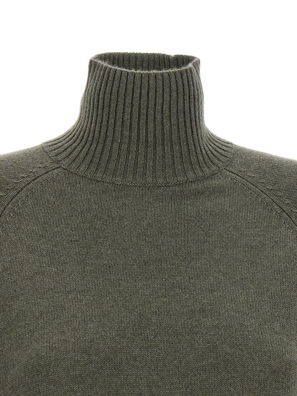 Brunello Cucinelli Bicolor Cashmere Cardigan