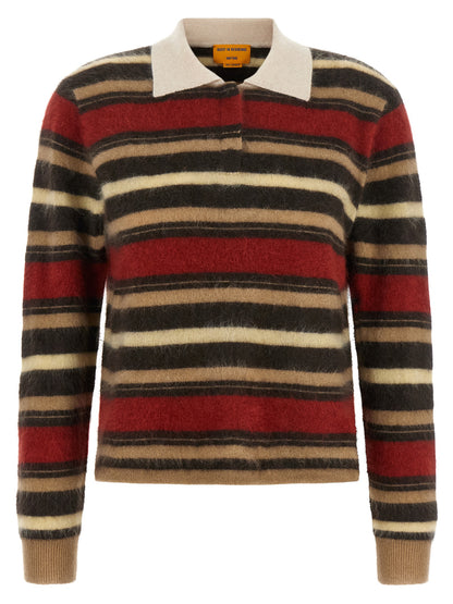 Guest in Residence Multicolor Cashmere Polo Shirt
