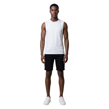 Tank Top by Calvin Klein Jeans for men in cotton white & signature showcases a sumptuous silhouette, artfully detailed with a sumptuous and for a truly sumptuous finish.