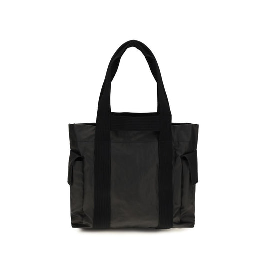 Y-3 Polyamide Twill Shoulder Tote Bag - Black