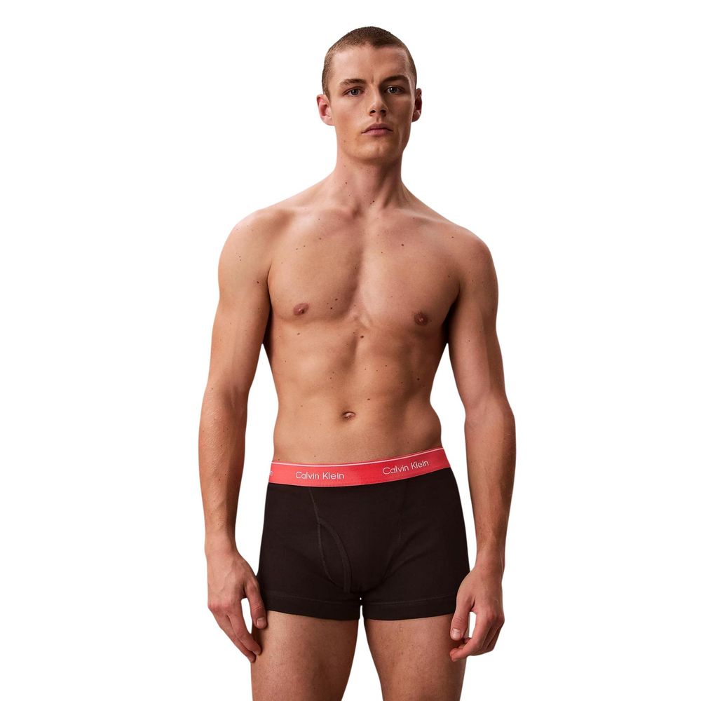 Underpants by Calvin Klein Underwear for men in cotton black features a discreet silhouette, showcasing the sophisticated design of the Men's Cotton Underpants with a discreet fit.