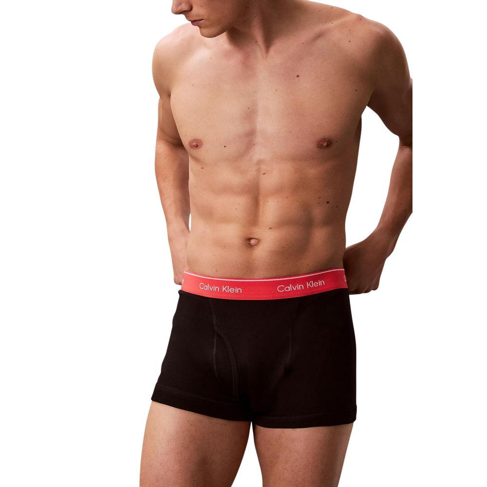 Underpants by Calvin Klein Underwear for men in cotton black features an cute silhouette, showcasing the cute design of these Men's Cotton Underpants with a cute finish.