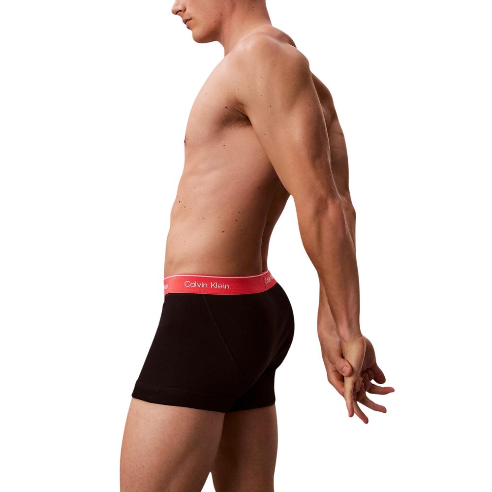 Underpants by Calvin Klein Underwear for men in cotton black features an nuanced silhouette, showcasing the refined Men's Cotton Underpants design with a nuanced cut for a premium look.