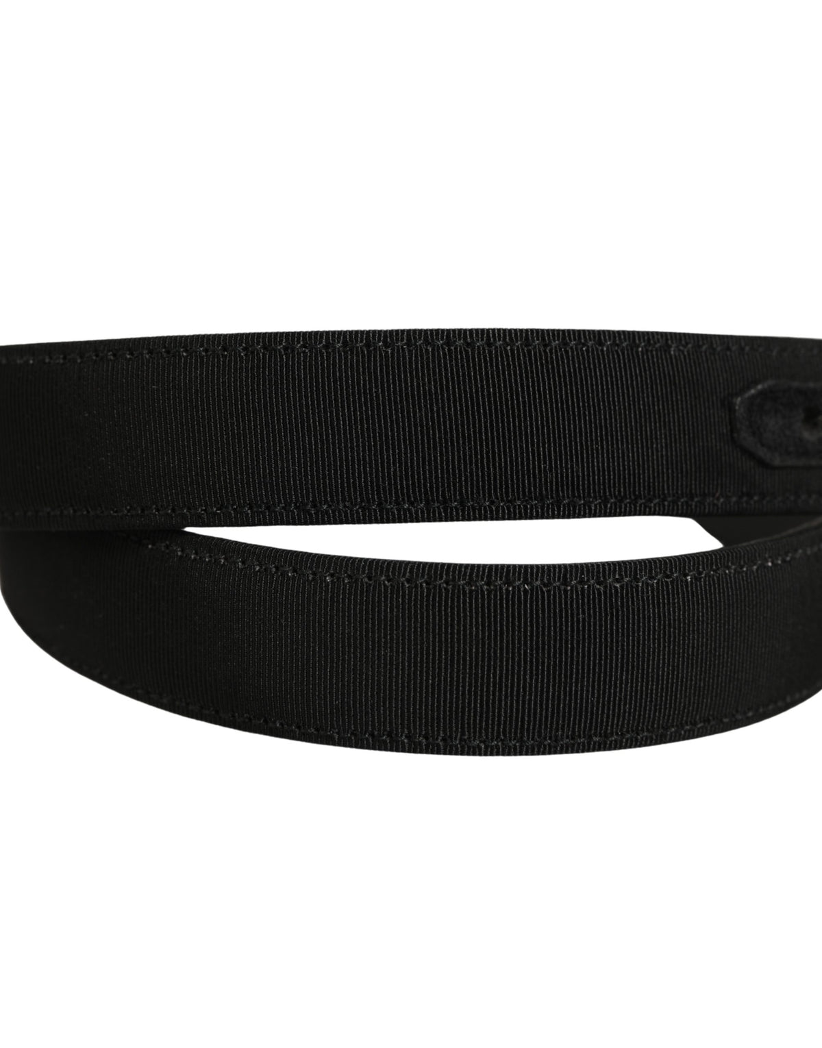 Belt by Dolce & Gabbana for women in leather & metal black & silver features an artisanal silhouette, showcasing the artisanal craftsmanship of the Leather & Metal Belt collection for a artisanal finish.