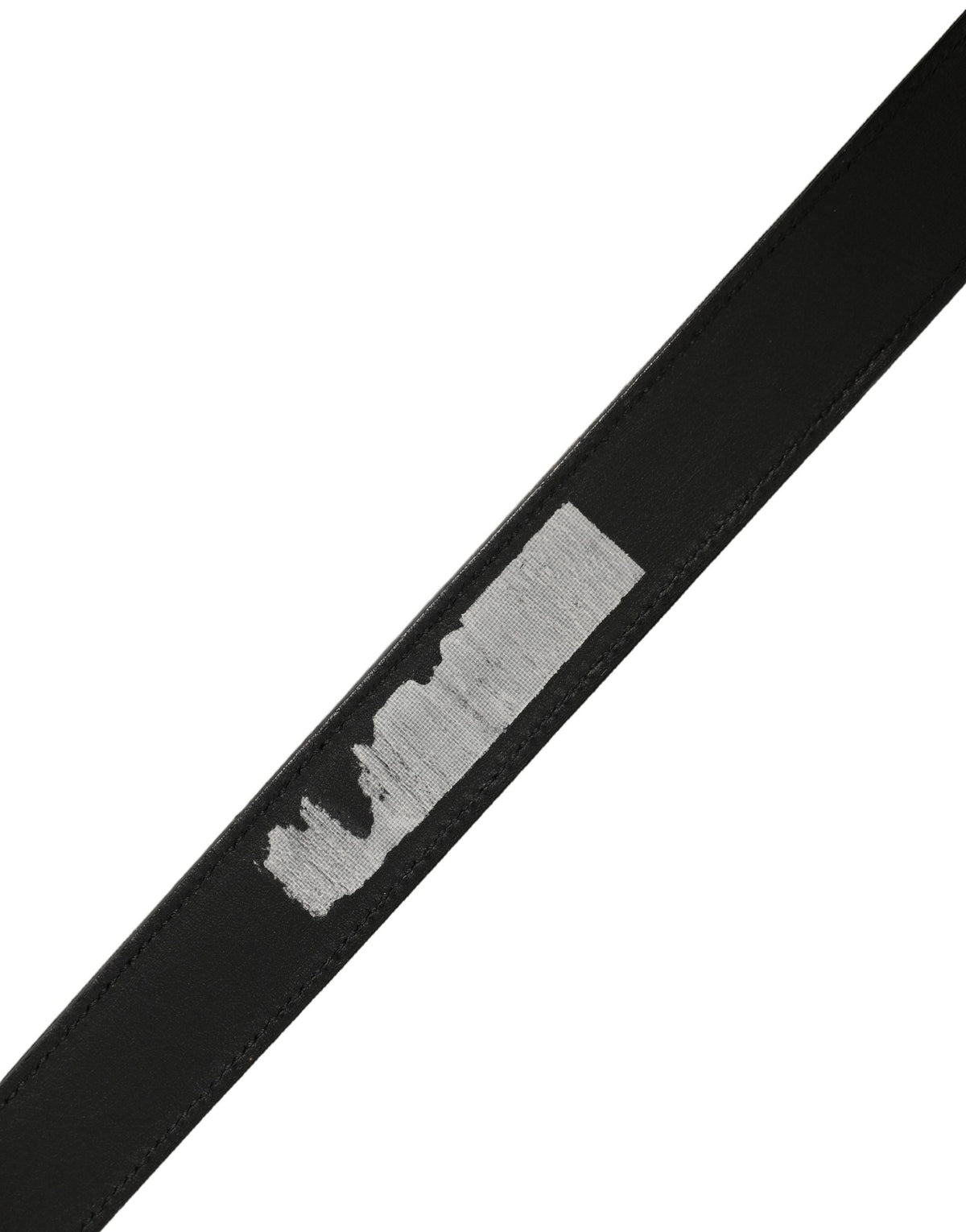 Belt by Dolce & Gabbana for women in leather & metal black & silver features a versatile silhouette, artfully showcasing the versatile design of the Leather & Metal Belt for a sophisticated, premium finish.