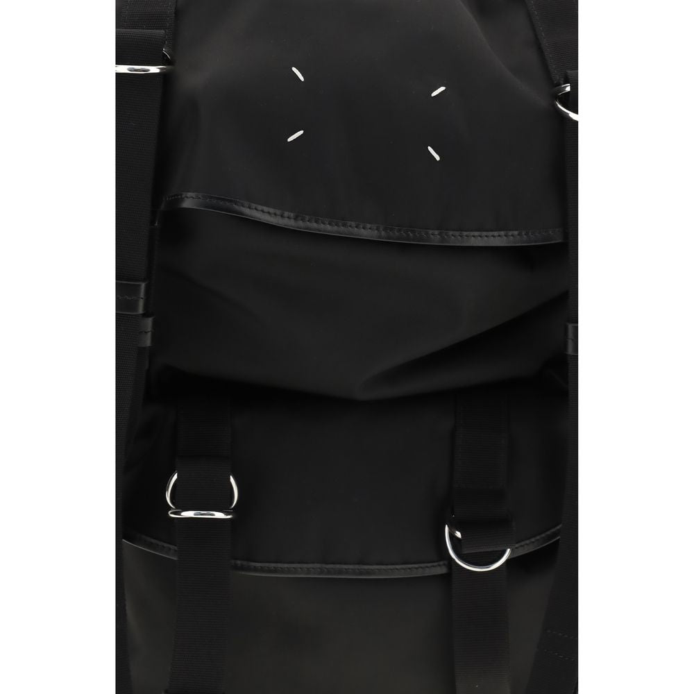 Maison Margiela Black Nylon Backpack