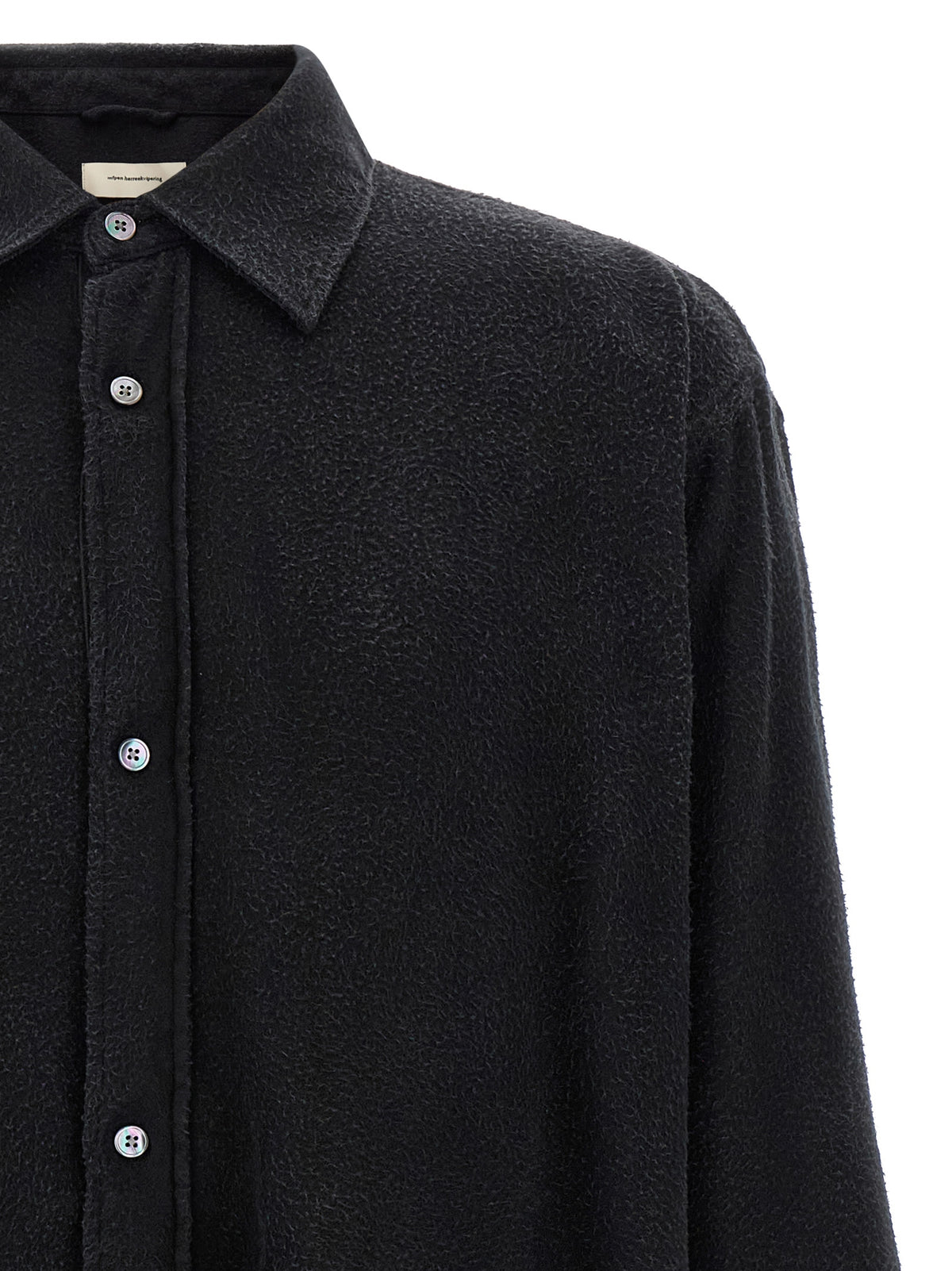 MFPEN Black Lyocell Blouse
