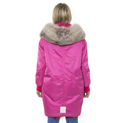 Mr&Mrs Italy Pink Cotton Women Jacket