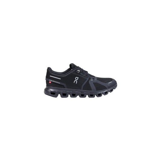 Athletic Sneakers by On Running for women in synthetic textile black showcases an impeccable silhouette, defined by an impeccable athletic style design that perfectly captures the essence of the City Women's Athletic Synthetic Textile Sneakers.