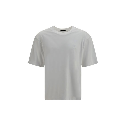 T-Shirt by Herno for men in cotton white showcases a unassuming silhouette, artfully detailed with a refined crew neckline and unassuming short-sleeve for a sophisticated, contemporary look.