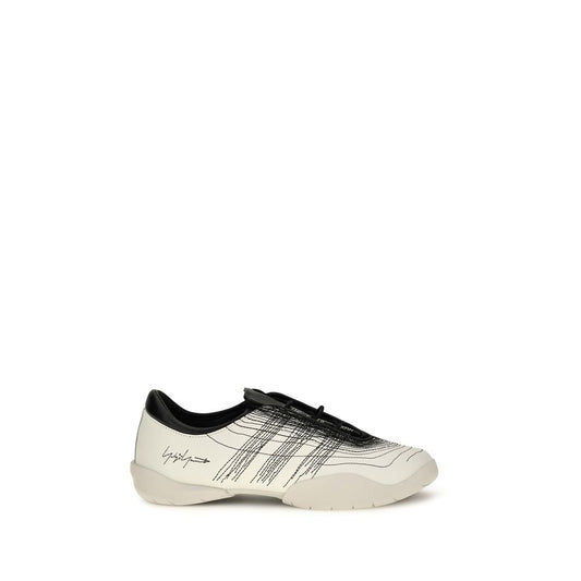 Sneakers by Y-3 for men in bos taurus calf leather & rubber beige & natural features a chic design, perfectly showcasing the chic fashion style of this Men's Fashion Bos Taurus Calf Leather & Rubber Sneakers.