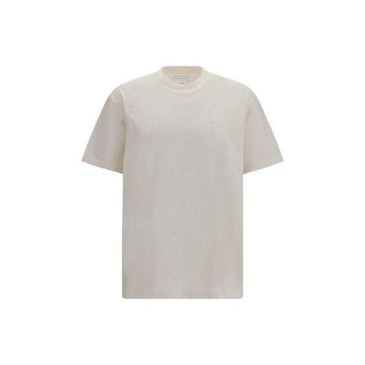 Activewear T-Shirt by Y-3 for men in cotton gradient, white & striped features a versatile silhouette, showcasing a versatile and short-sleeve detailed with high-performance for a premium look.