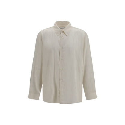 Our Legacy Beige Lyocell Pattern Shirt