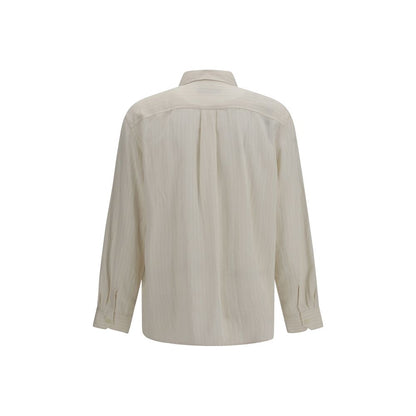 Our Legacy Beige Lyocell Pattern Shirt