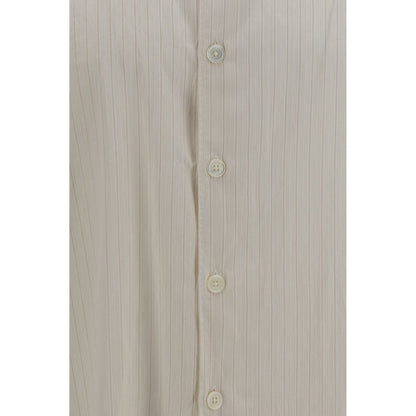 Our Legacy Beige Lyocell Pattern Shirt