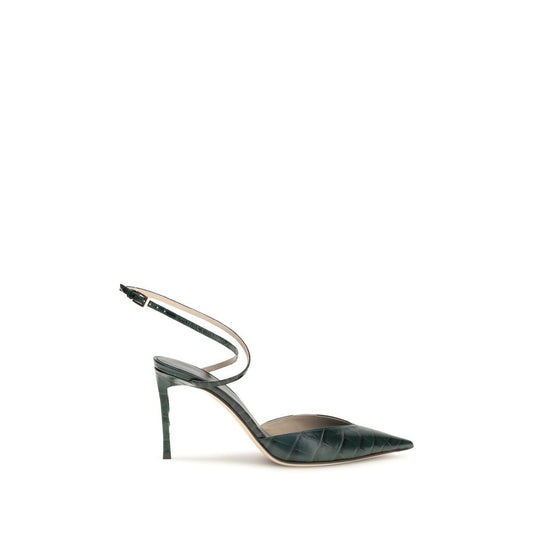 This High-Heel Stiletto Ankle Strap Pumps Heels by Tom Ford for women in bos taurus crocodile calf leather bicolour & print presents a effortlessly chic silhouette from the Women's Bos Taurus Crocodile Calf Leather High-Heel Stiletto Ankle Strap Pumps Heels collection, featuring a effortlessly chic stiletto high-heel and effortlessly chic pointed toe style.