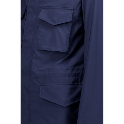 Autore Navy Blue Cotton Jacket