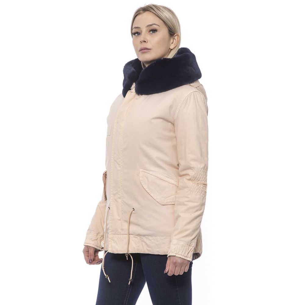 Mr&Mrs Italy Pink Cotton Women Jacket