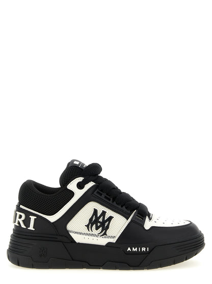 Amiri Bicolor Bovine Leather Athletic Sneakers