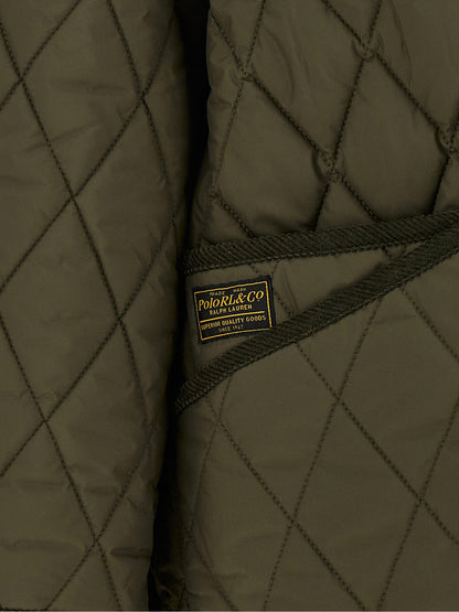 Polo Ralph Lauren Bicolor Polyester Full-Length Jacket